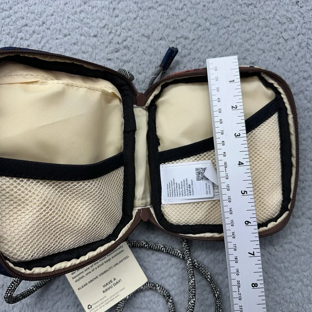 NWT Kavu 192-480-0003 Safety Cove Case Sedona Range Rope Bag H20 Resistant Purse